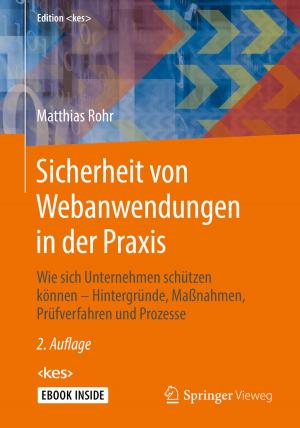 Cover of the book Sicherheit von Webanwendungen in der Praxis by Thomas Becker