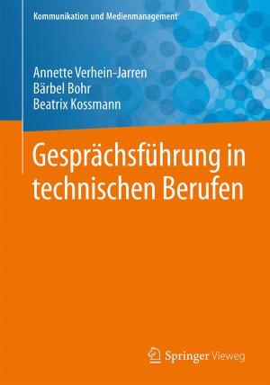 Cover of the book Gesprächsführung in technischen Berufen by Troy Tassier