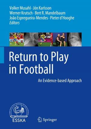 Cover of the book Return to Play in Football by Dirk Stengel, Mohit Bhandari, Beate Hanson