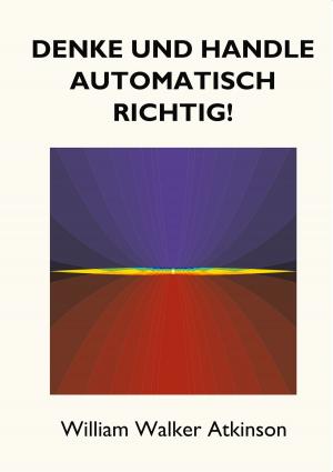 Cover of the book Denke und handle automatisch richtig! by Heinz-Joachim Hartmann