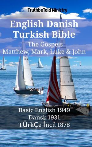 bigCover of the book English Danish Turkish Bible - The Gospels - Matthew, Mark, Luke & John by 