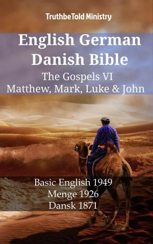 Cover of the book English German Danish Bible - The Gospels VI - Matthew, Mark, Luke & John by Kimberly McRae