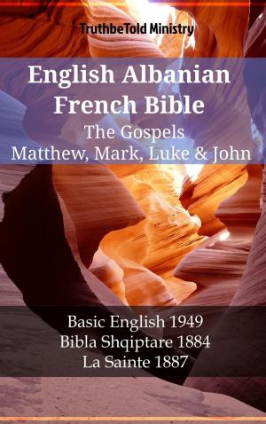 Cover of the book English Albanian French Bible - The Gospels - Matthew, Mark, Luke & John by TruthBeTold Ministry