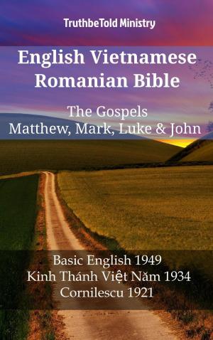 bigCover of the book English Vietnamese Romanian Bible - The Gospels - Matthew, Mark, Luke & John by 
