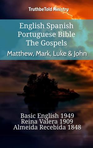 Cover of the book English Spanish Portuguese Bible - The Gospels - Matthew, Mark, Luke & John by TruthBeTold Ministry