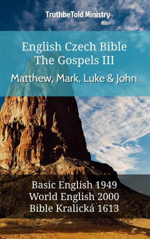 Cover of the book English Czech Bible - The Gospels III - Matthew, Mark, Luke and John by Shakti Durga