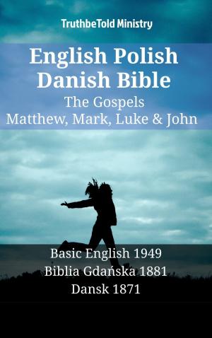 bigCover of the book English Polish Danish Bible - The Gospels - Matthew, Mark, Luke & John by 