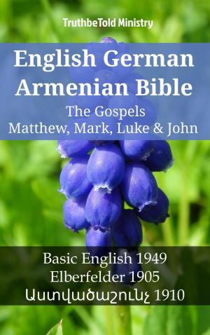 Cover of English German Armenian Bible - The Gospels II - Matthew, Mark, Luke & John