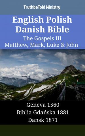 bigCover of the book English Polish Danish Bible - The Gospels III - Matthew, Mark, Luke & John by 