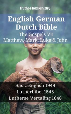 Cover of the book English German Dutch Bible - The Gospels VII - Matthew, Mark, Luke & John by Matteo Ferrari