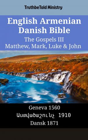 Cover of the book English Armenian Danish Bible - The Gospels III - Matthew, Mark, Luke & John by Carol Rainbow