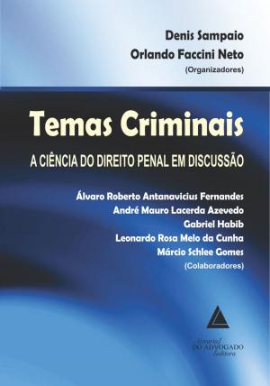 Cover of the book Temas Criminais a Ciência do Direito Penal em Discussão by Andreas J. Krell
