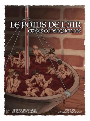 Cover of Le poids de l'air - bande dessinée en couleur