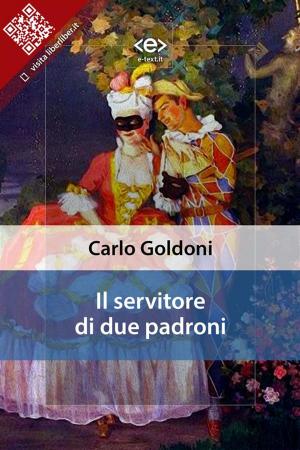 Cover of the book Il servitore di due padroni by Epictetus