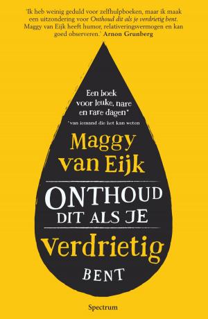 Cover of the book Onthoud dit als je verdrietig bent by Dolf de Vries