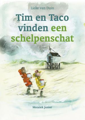 Cover of the book Tim en Taco vinden een schelpenschat by Eva Burgers