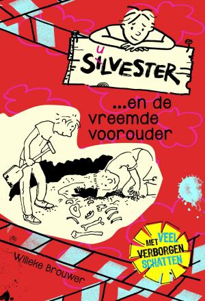 Cover of the book Silvester... en de vreemde voorouder by J.W. Ooms