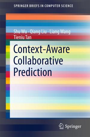 Book cover of Context-Aware Collaborative Prediction