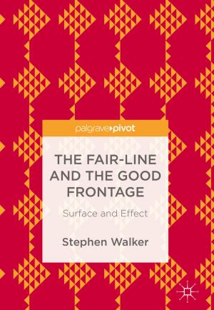 Cover of the book The Fair-Line and the Good Frontage by Yitao Tao, Zhiguo Lu