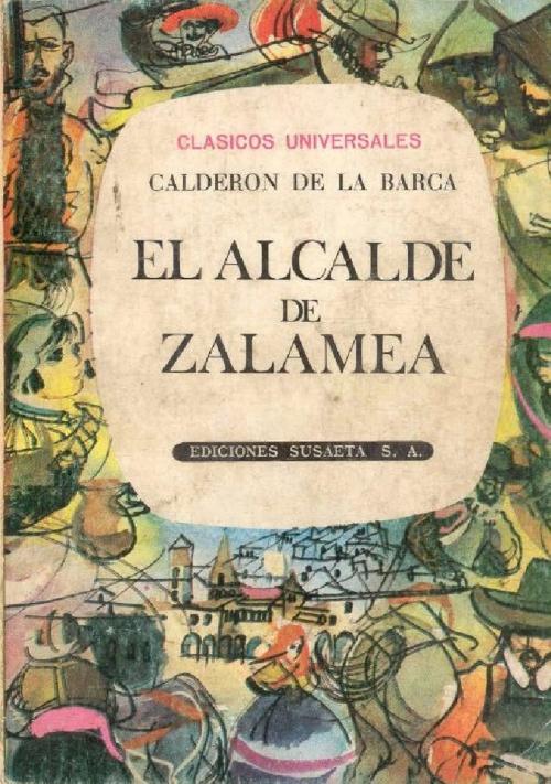 Cover of the book El alcalde de Zalamea by Pedro Calderón de la Barca, black editions