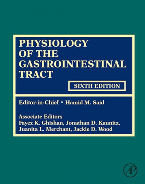 Cover of the book Physiology of the Gastrointestinal Tract by , Elsevier Science