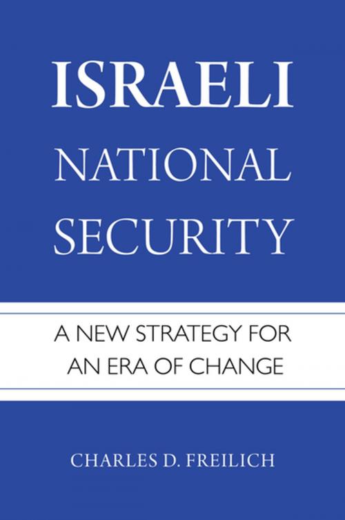 Cover of the book Israeli National Security by Charles D. Freilich, Oxford University Press