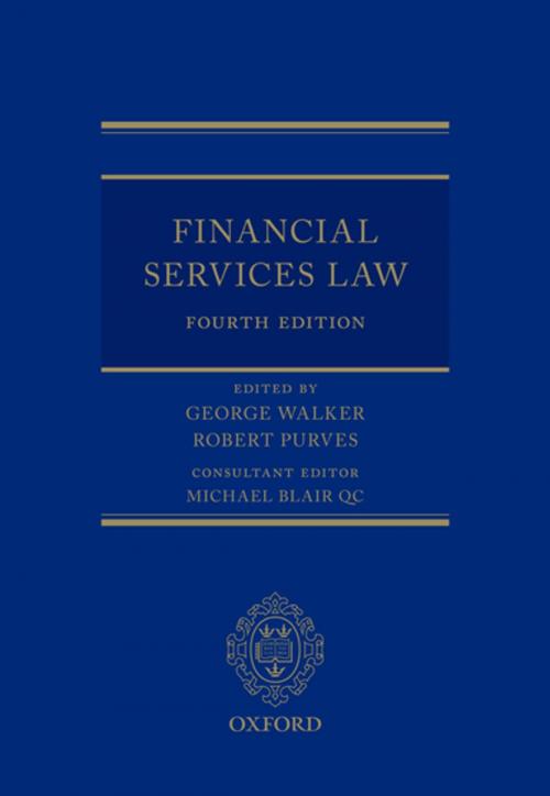 Cover of the book Financial Services Law by Michael Blair QC, OUP Oxford