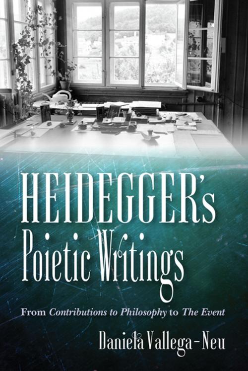 Cover of the book Heidegger's Poietic Writings by Daniela Vallega-Neu, Indiana University Press