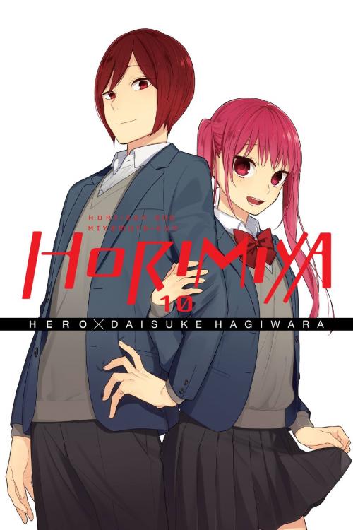 Cover of the book Horimiya, Vol. 10 by Daisuke Hagiwara, HERO, Yen Press