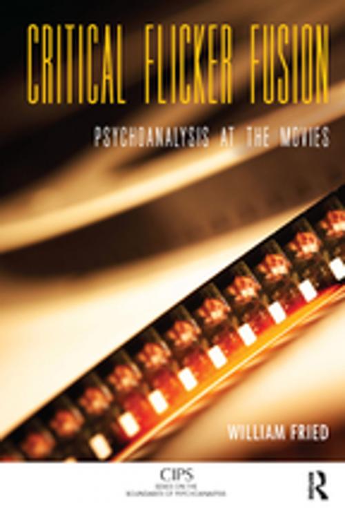 Cover of the book Critical Flicker Fusion by William Fried, Taylor and Francis