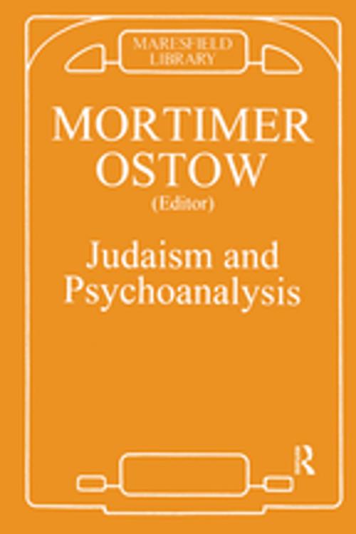 Cover of the book Judaism and Psychoanalysis by Mortimer Ostow, Taylor and Francis
