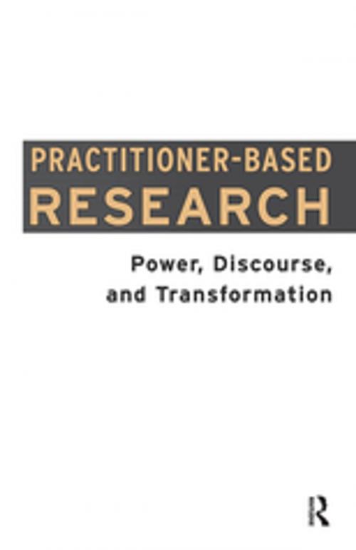 Cover of the book Practitioner-Based Research by , Taylor and Francis