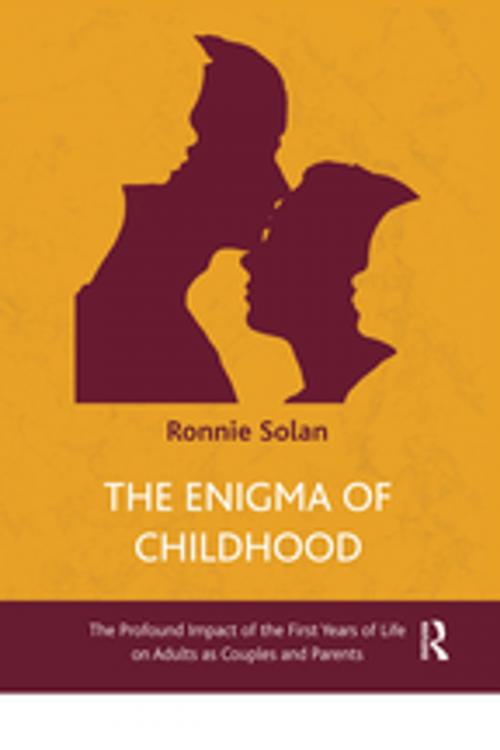 Cover of the book The Enigma of Childhood by Ronnie Solan, Taylor and Francis