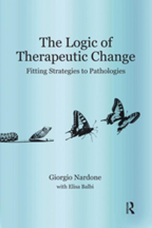 Cover of the book The Logic of Therapeutic Change by Elisa Balbi, Giorgio Nardone, Taylor and Francis