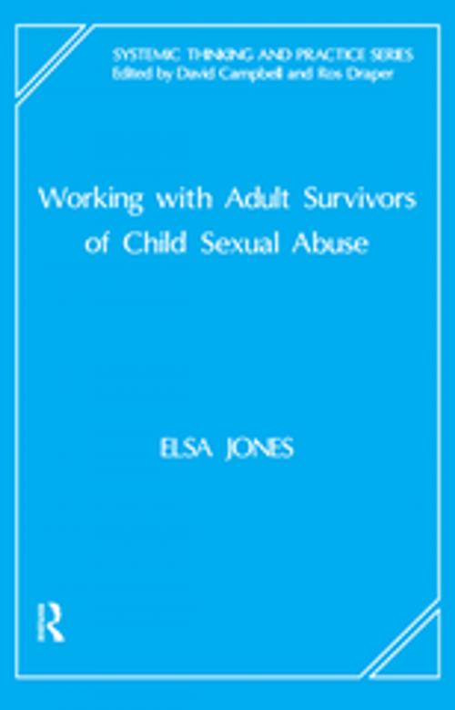 Cover of the book Working with Adult Survivors of Child Sexual Abuse by Elsa Jones, Taylor and Francis