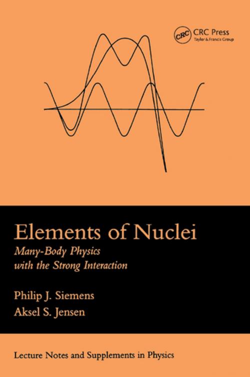 Cover of the book Elements Of Nuclei by Philip J. Siemens, CRC Press