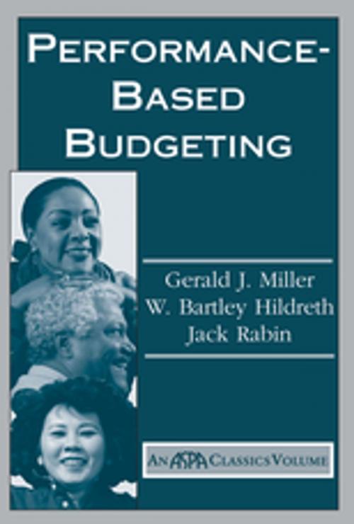 Cover of the book Performance Based Budgeting by Gerald Miller, Taylor and Francis
