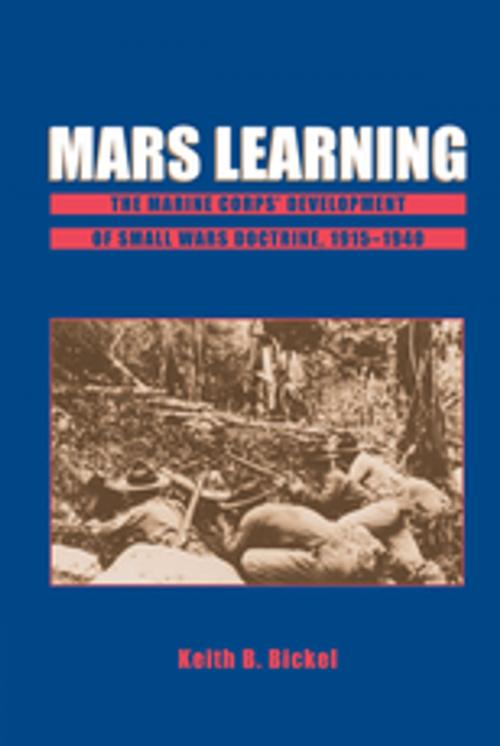 Cover of the book Mars Learning by Keith B. Bickel, Taylor and Francis