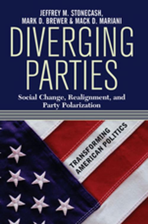 Cover of the book Diverging Parties by Jeff Stonecash, Taylor and Francis