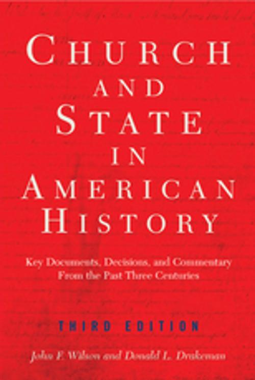 Cover of the book Church And State In American History by John F Wilson, Taylor and Francis