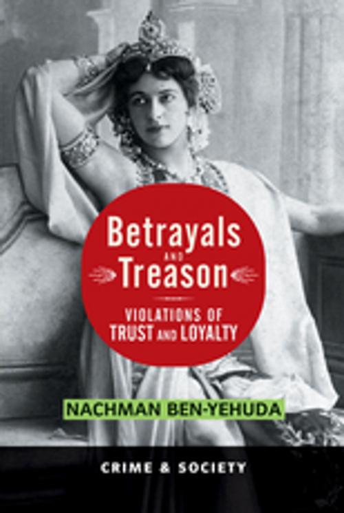 Cover of the book Betrayals And Treason by Nachman Ben-yehuda, Taylor and Francis
