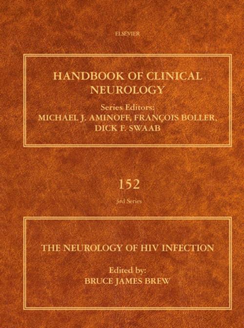 Cover of the book The Neurology of HIV Infection by Bruce James Brew, Elsevier Science