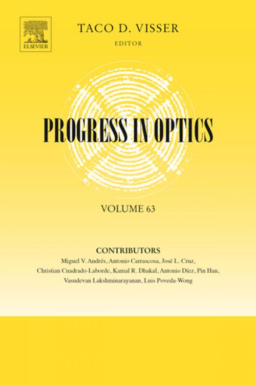 Cover of the book Progress in Optics by Taco Visser, Elsevier Science