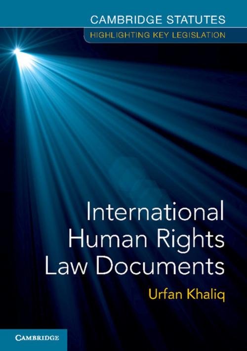 Cover of the book International Human Rights Law Documents by , Cambridge University Press