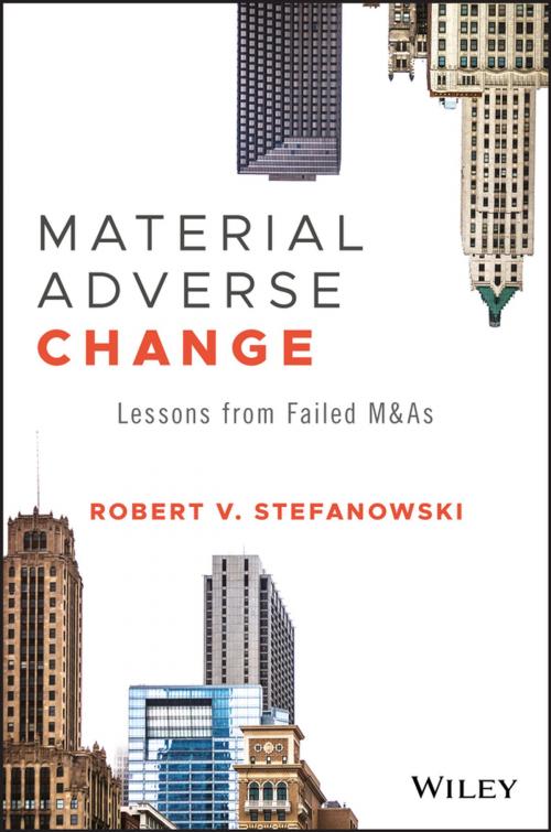 Cover of the book Material Adverse Change by Robert V. Stefanowski, Wiley