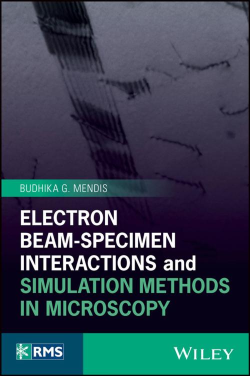 Cover of the book Electron Beam-Specimen Interactions and Simulation Methods in Microscopy by Budhika G. Mendis, Wiley