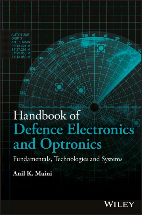 Cover of the book Handbook of Defence Electronics and Optronics by Anil K. Maini, Wiley