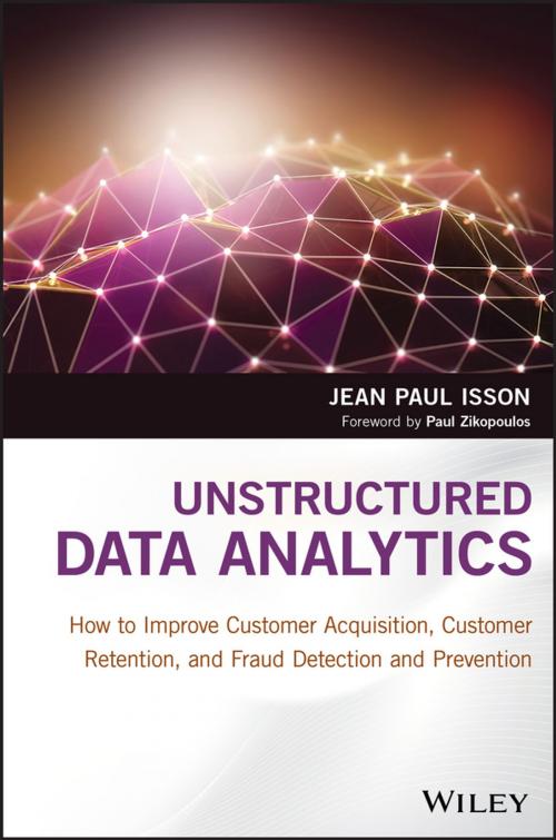 Cover of the book Unstructured Data Analytics by Jean Paul Isson, Wiley