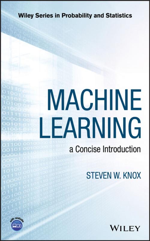 Cover of the book Machine Learning by Steven W. Knox, Wiley