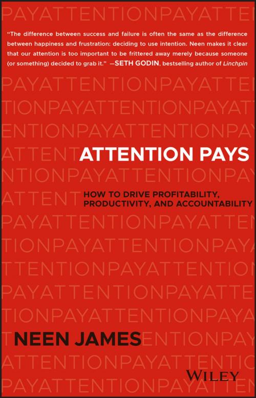 Cover of the book Attention Pays by Neen James, Wiley